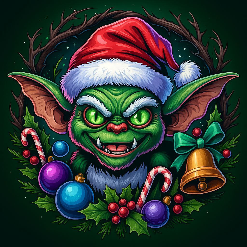 Gremlin Wreath